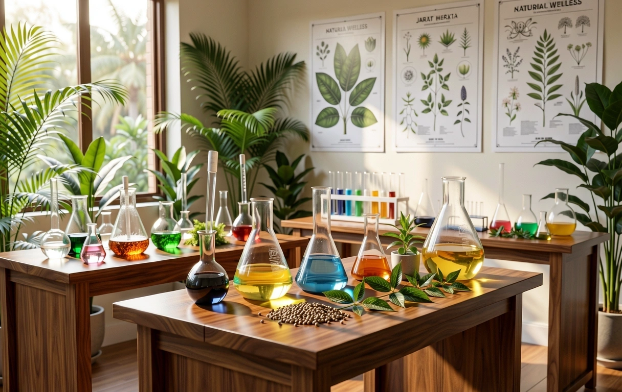 Our botanical research environment in Jakarta