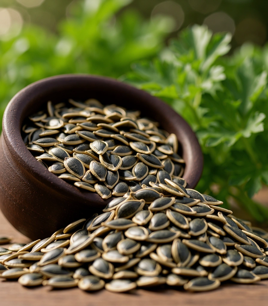 Nutrient-rich pumpkin seeds