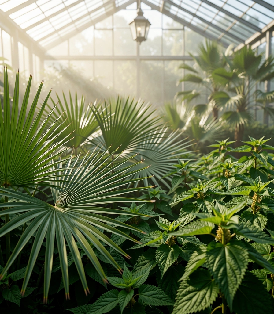 Our botanical greenhouse