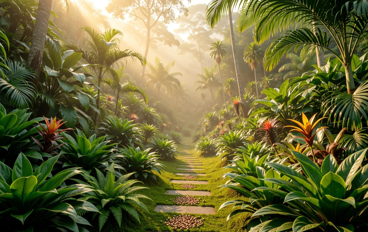 Botanical sanctuary in Indonesia